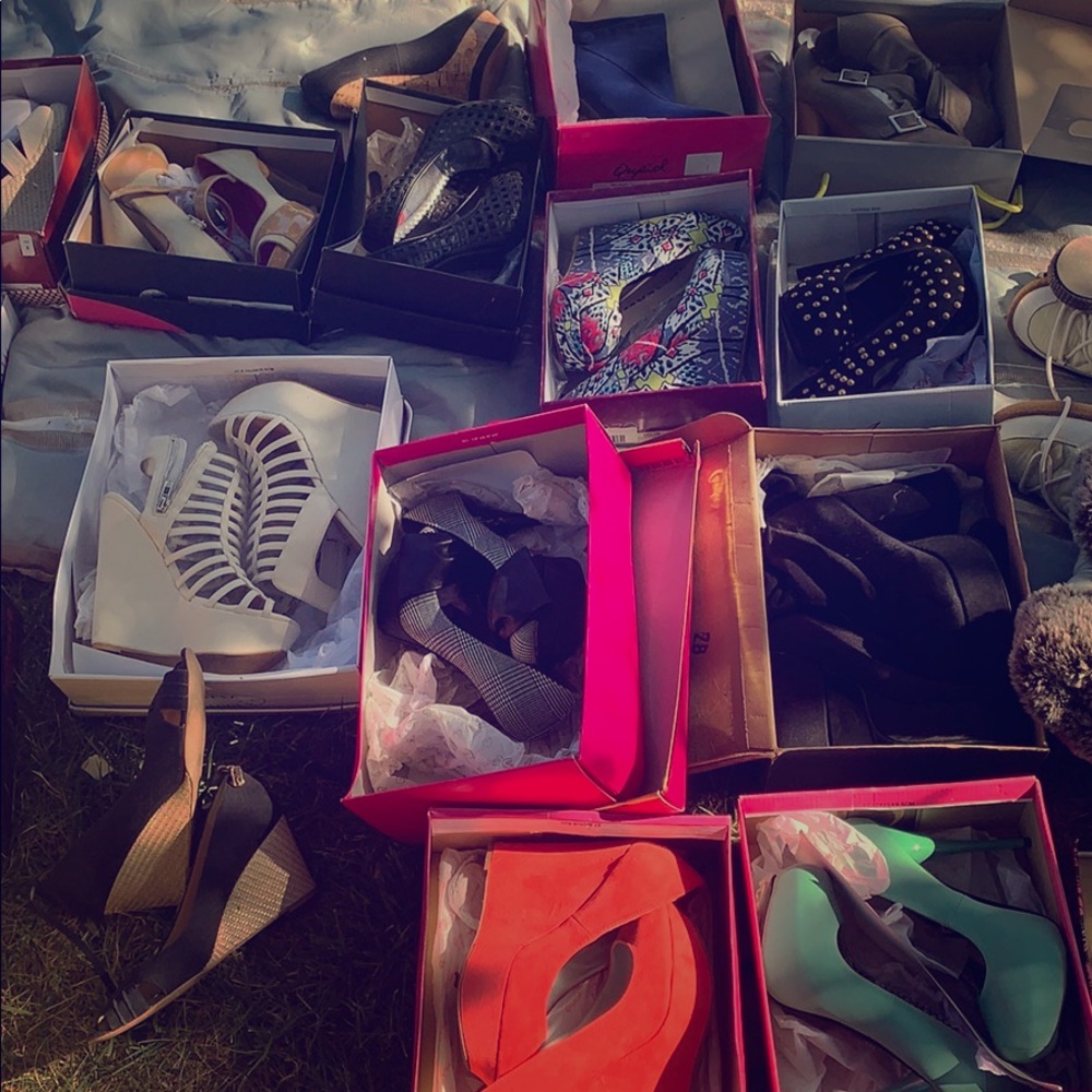 Various shoes. Size 8